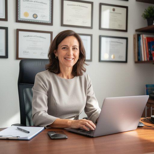 Автомобиль на фоне прекрасного пейзажа с логотипом страховой компании.