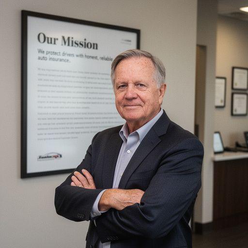 Клиент обсуждает условия страховки с консультантом.